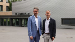 Leiten das Familienunternehmen in dritter Generation: Daniel und Andreas Sennheiser.
